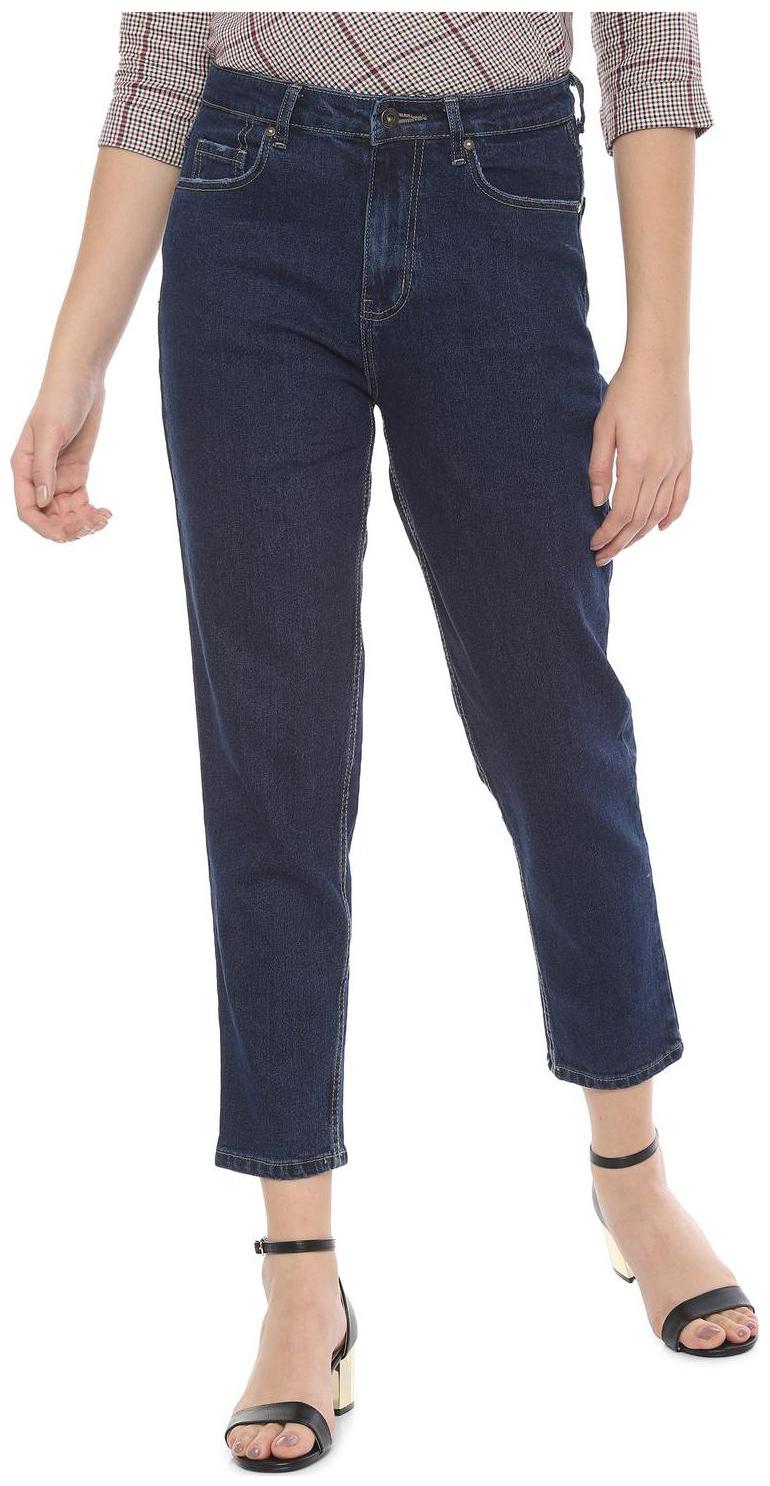 

People Women Blue Straight fit Jeans