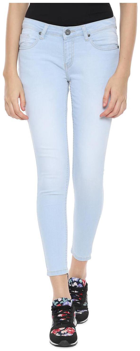 

People Women Blue Straight fit Jeans