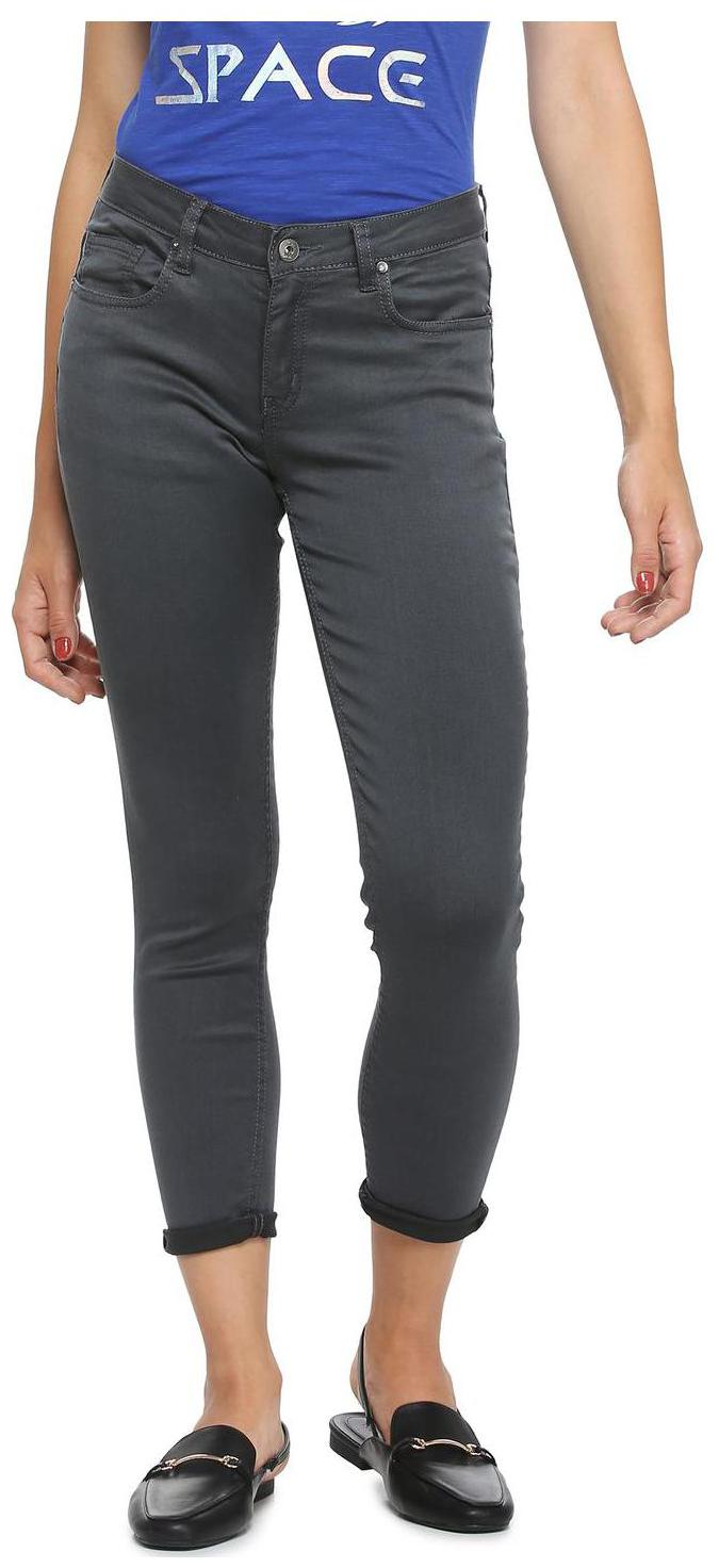 

People Women Grey Relaxed fit Jeans
