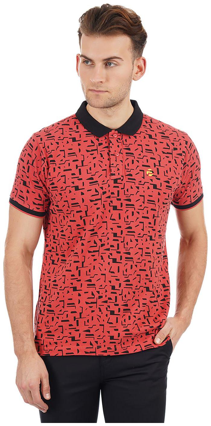 

Pepe Jeans Men Red Regular fit Blended Polo collar T-Shirt - Pack Of 1