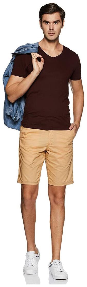 

Pepe Jeans Men Brown Regular Fit Regular Shorts