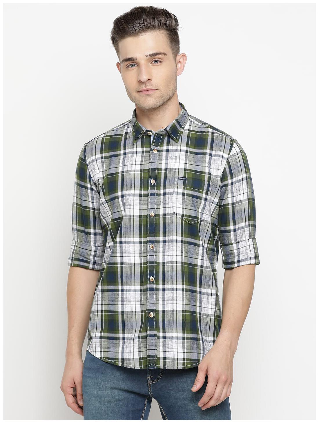 

Pepe Jeans Men Multi Checked Regular Fit Casual Shirt