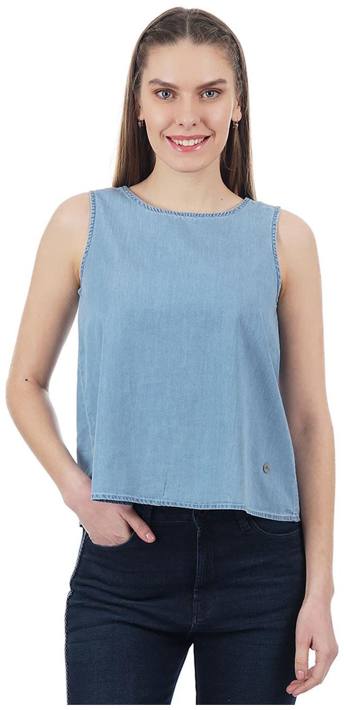 

Pepe Jeans Women Solid Regular top - Blue