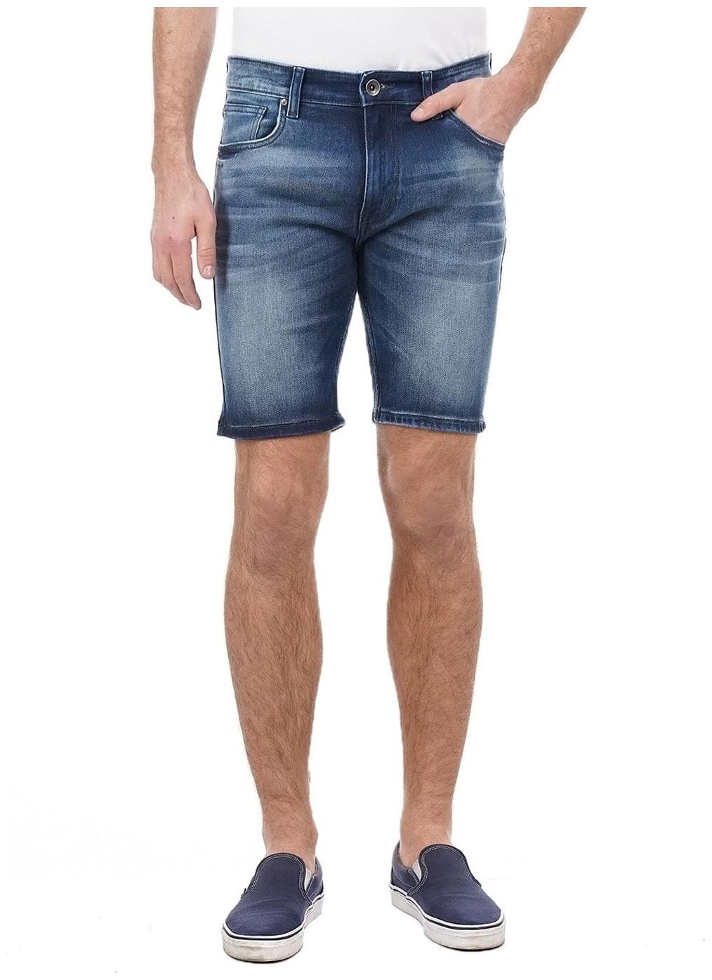 

Pepe Jeans Men Blue Regular Fit Regular Shorts