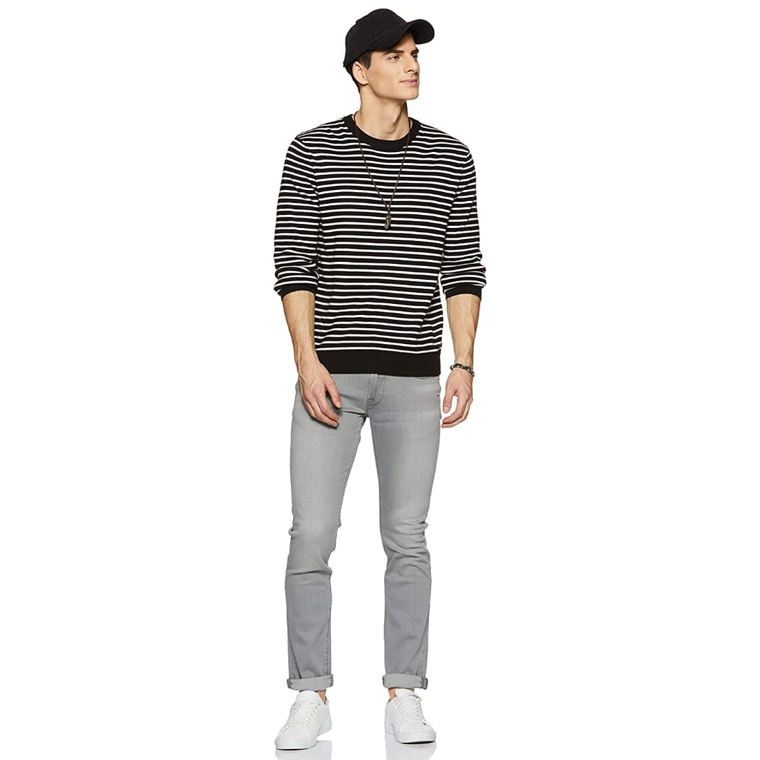 

Pepe Jeans Men Grey Slim Fit Jeans
