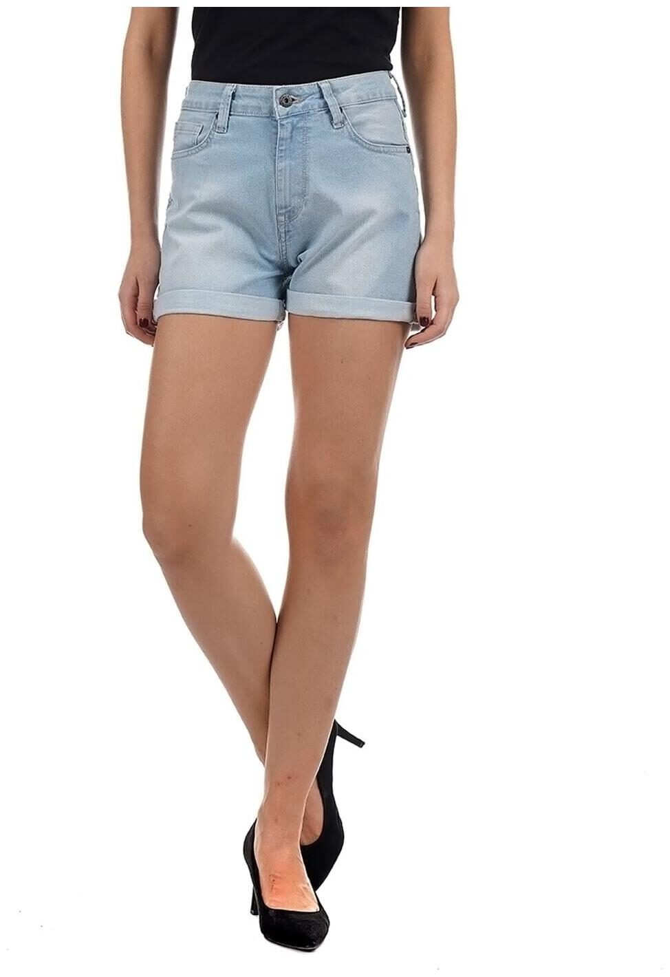 

Pepe Jeans Women Solid Regular shorts - Blue