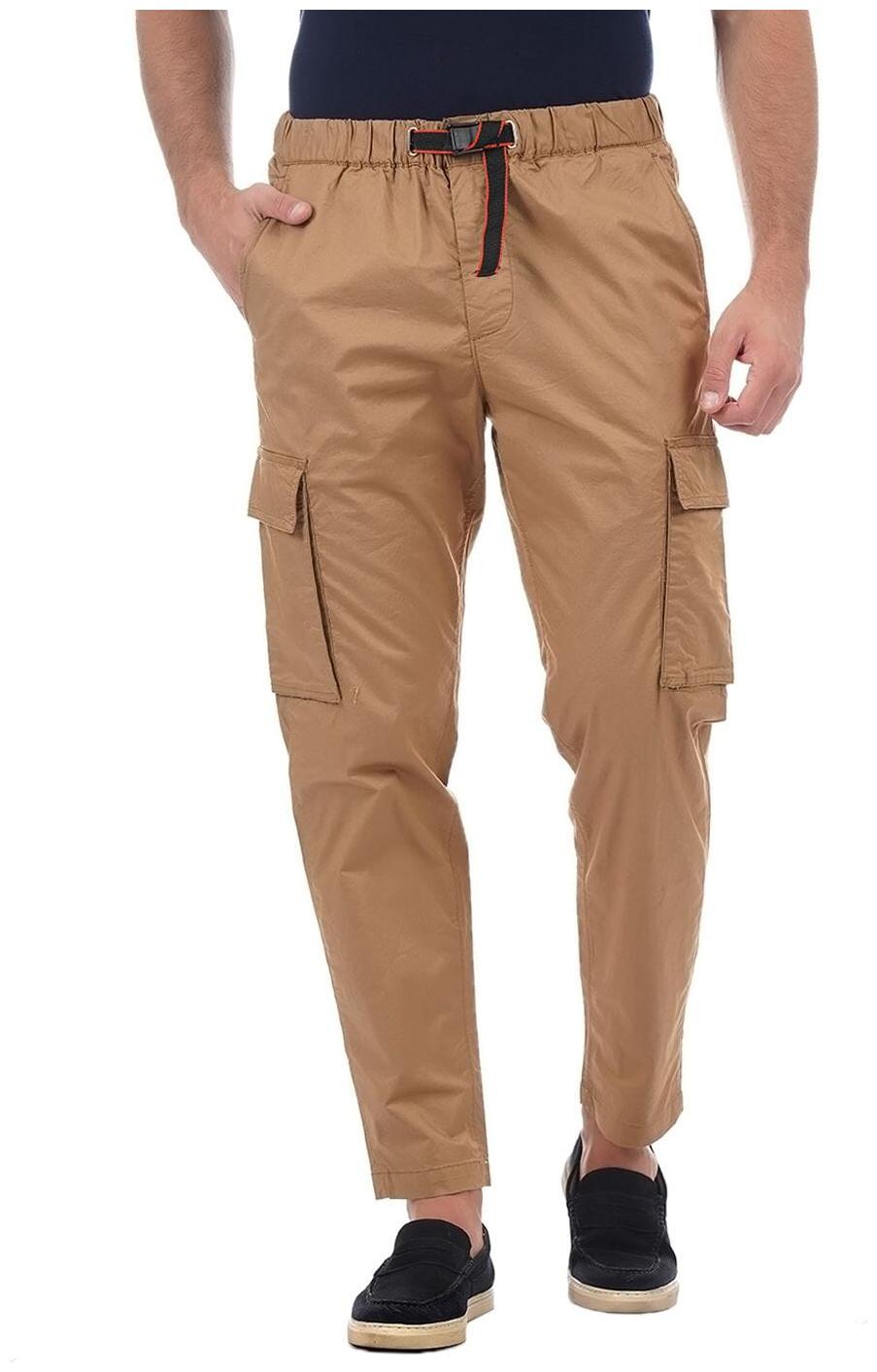 

Pepe Jeans Men Brown Solid Regular fit Cargos