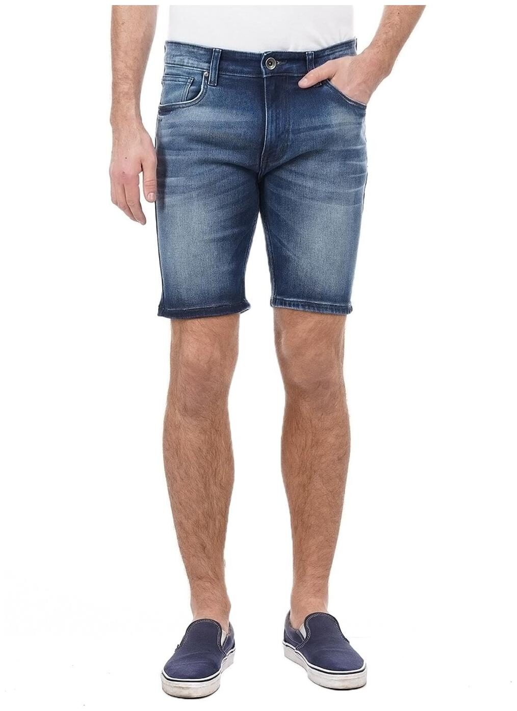 

Pepe Jeans Men Blue Regular Fit Regular Shorts