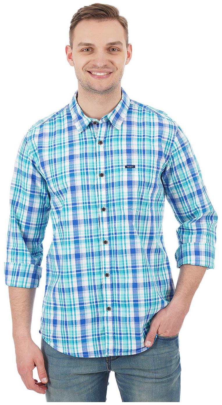 

Pepe Jeans Men Multi Checked Regular Fit Casual Shirt