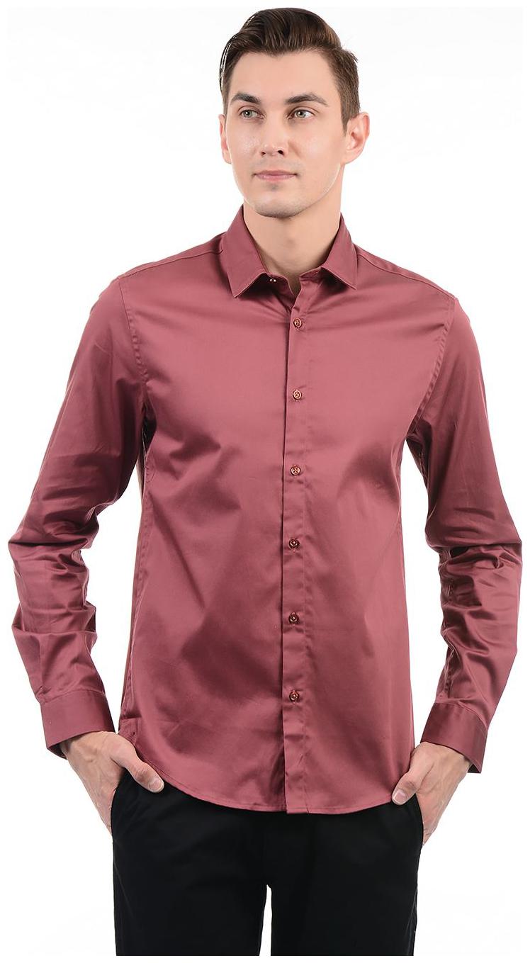 

Pepe Jeans Men Maroon Solid Regular Fit Casual Shirt