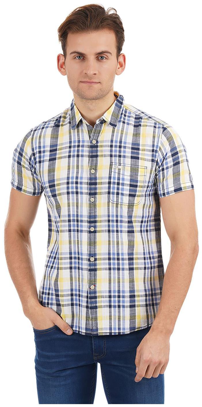 

Pepe Jeans Men Multi Checked Regular Fit Casual Shirt