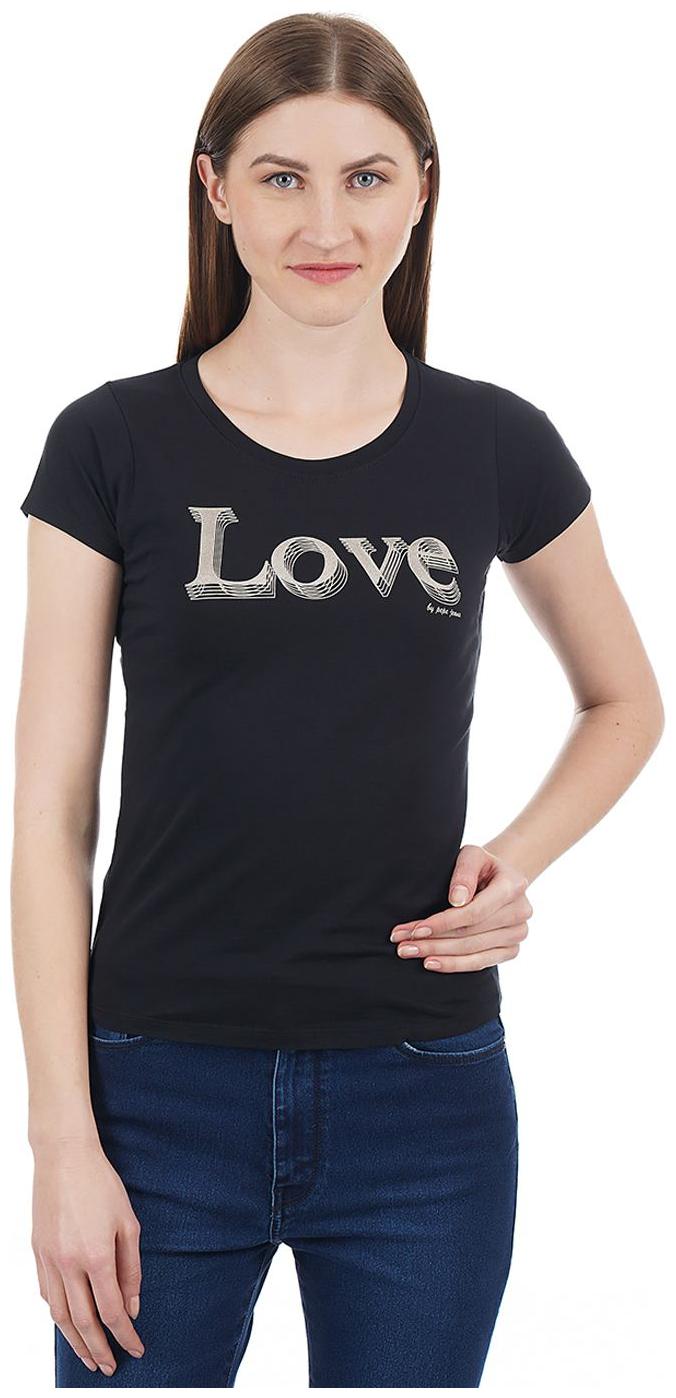 

Pepe Jeans Women Black Regular fit Round neck Cotton T shirt