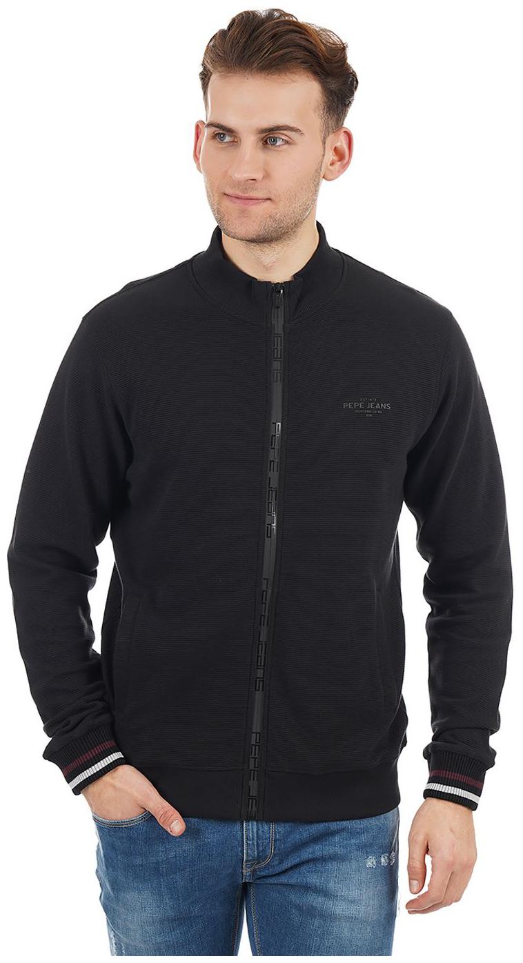 

Pepe Jeans Men Black High neck Sweatshirt