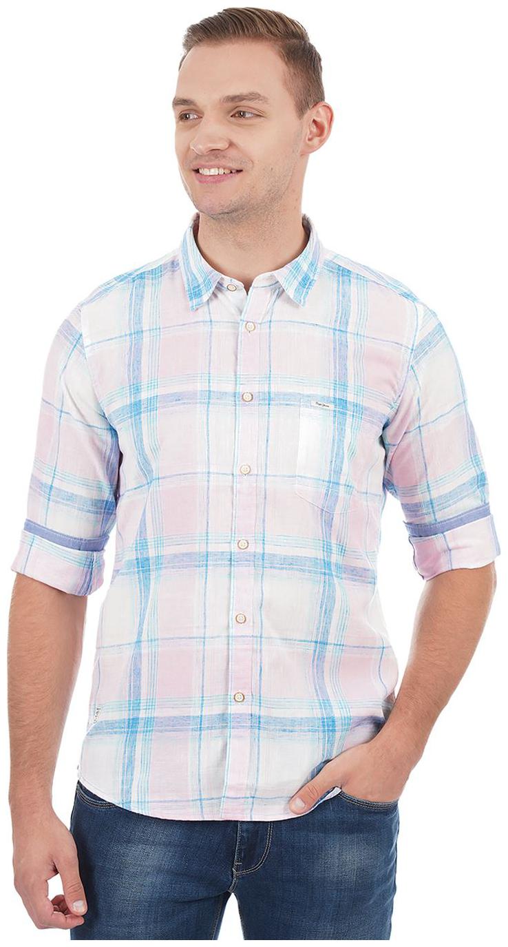 

Pepe Jeans Men Multi Checked Regular Fit Casual Shirt
