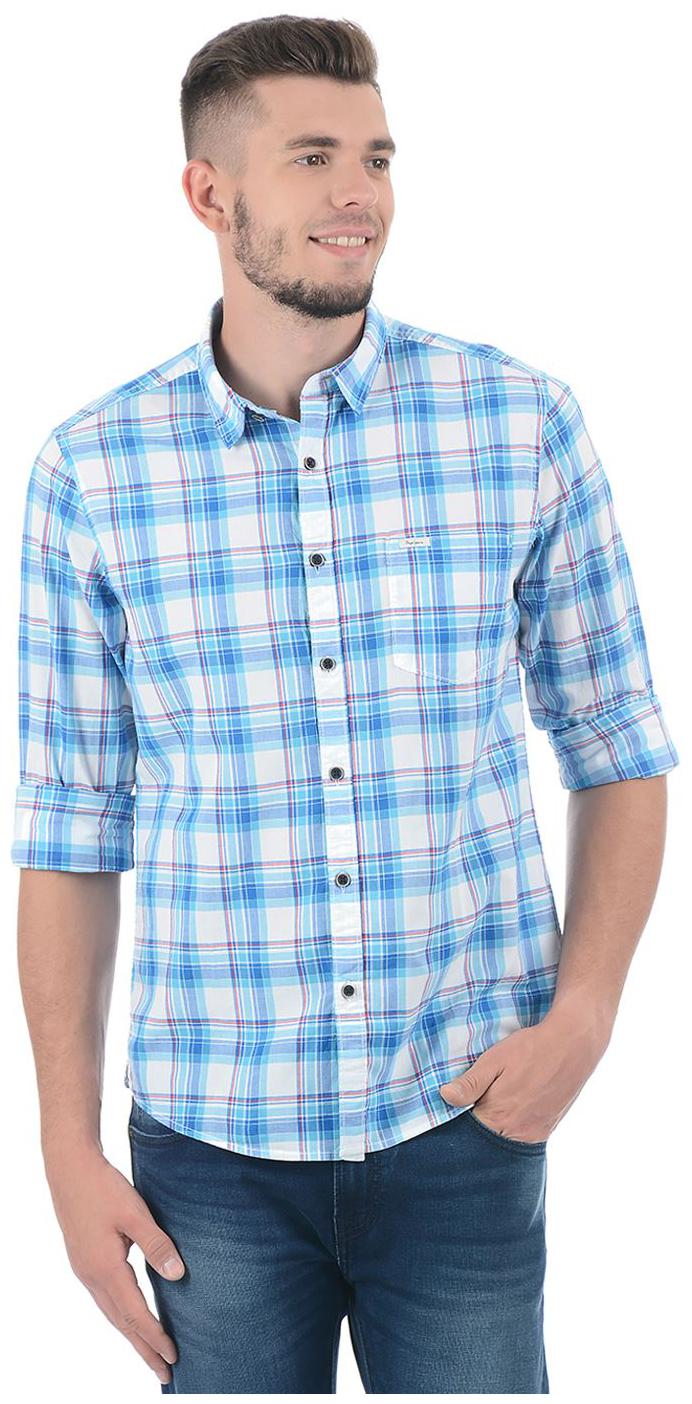

Pepe Jeans Men Multi Checked Regular Fit Casual Shirt