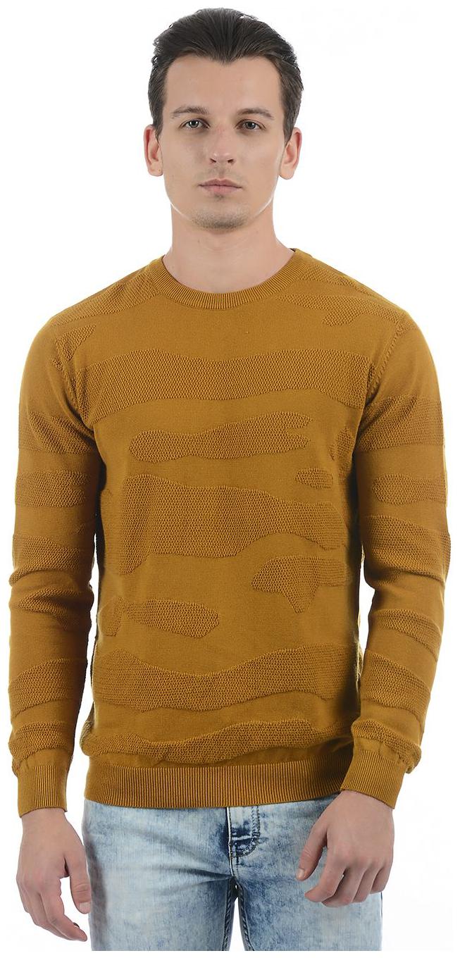 

Pepe Jeans Men Yellow Round neck Pullover