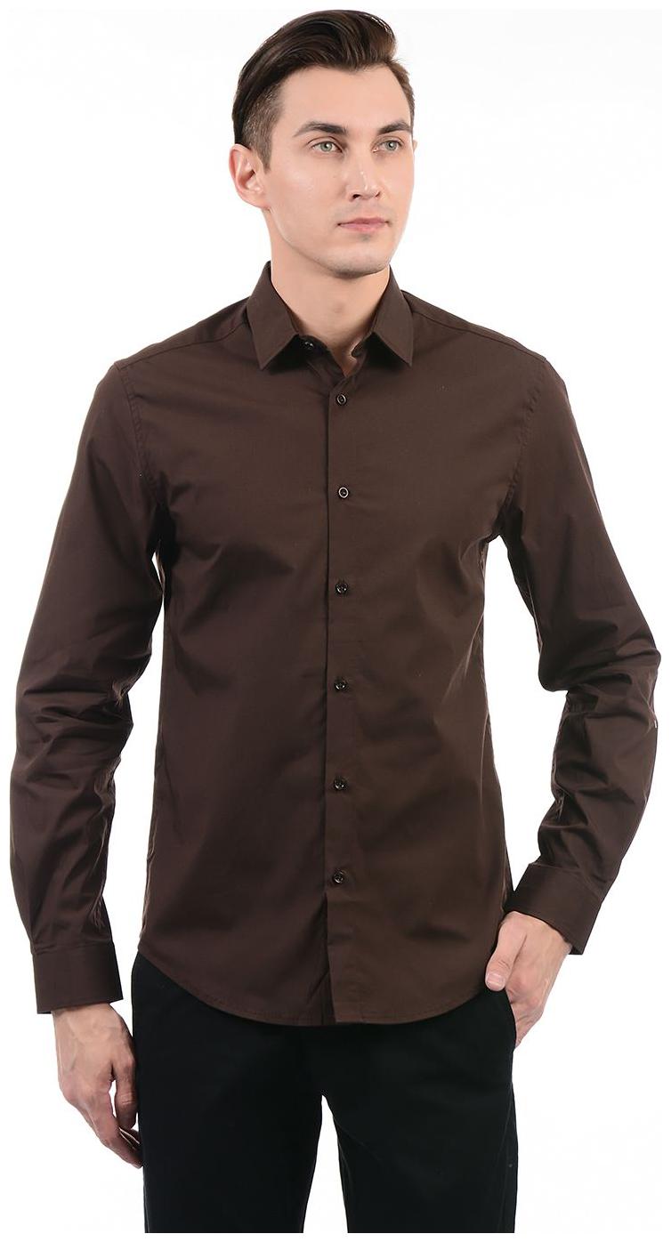 

Pepe Jeans Men Brown Solid Regular Fit Casual Shirt