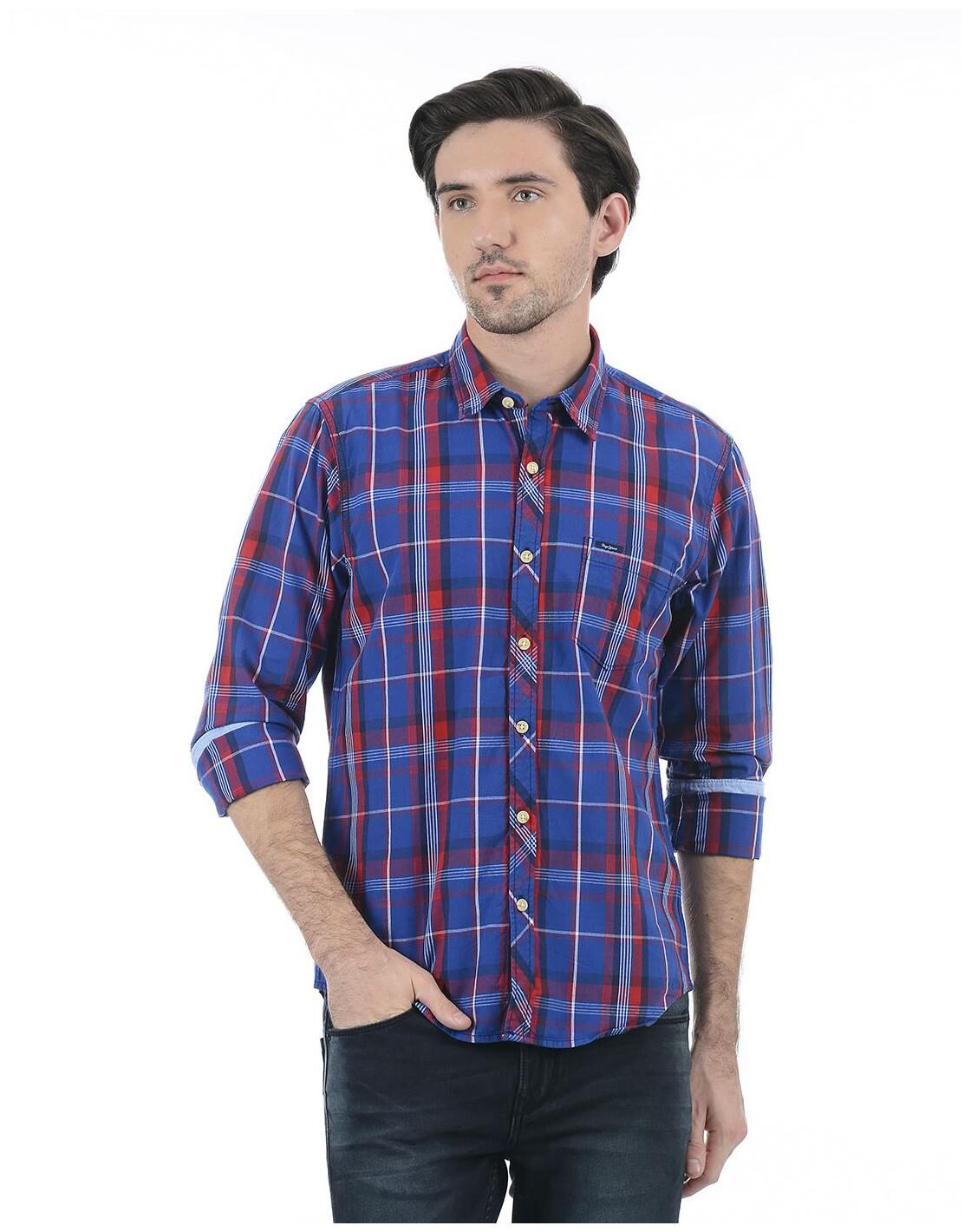 

Pepe Jeans Men Multi Printed Regular Fit Casual Shirt