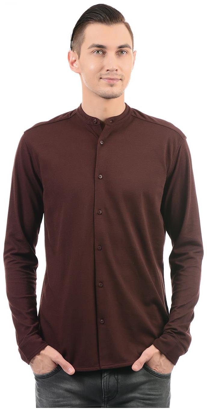 

Pepe Jeans Men Maroon Solid Slim Fit Casual Shirt