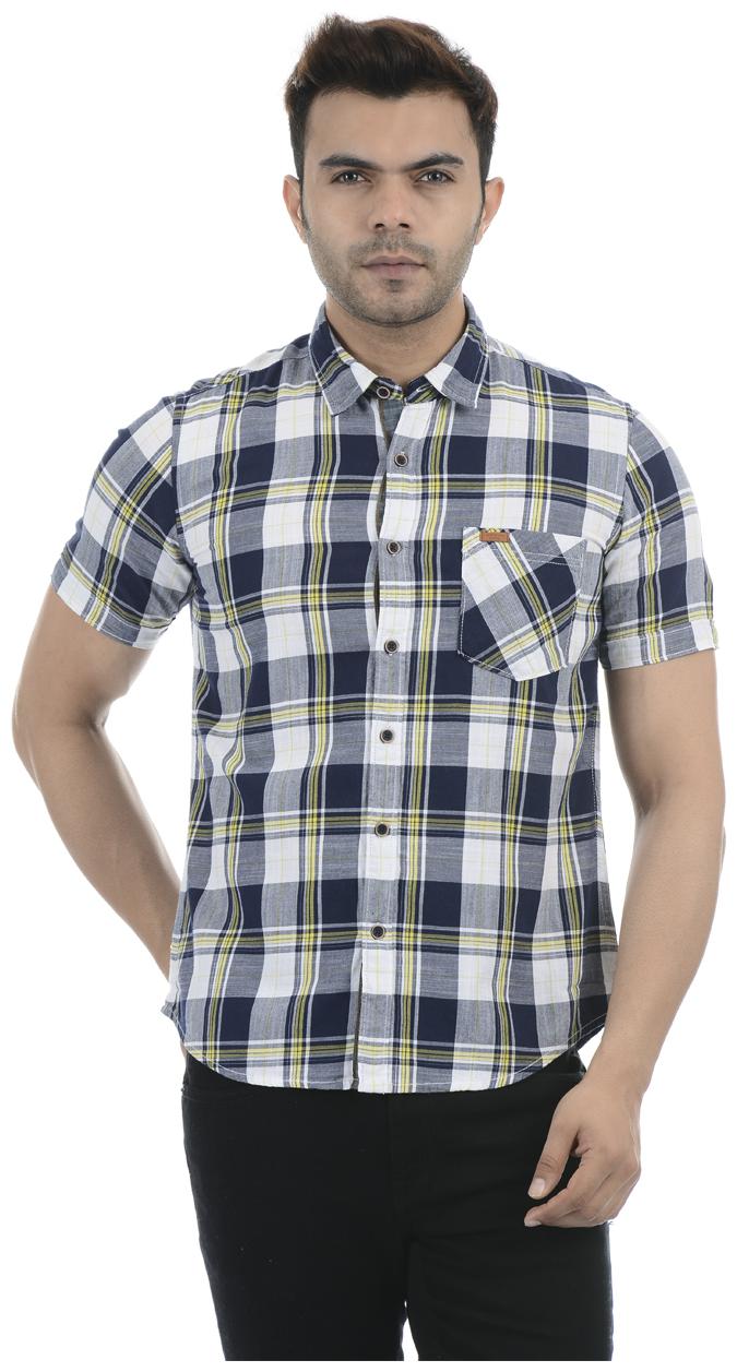 

Pepe Jeans Men Multi Checked Regular Fit Casual Shirt