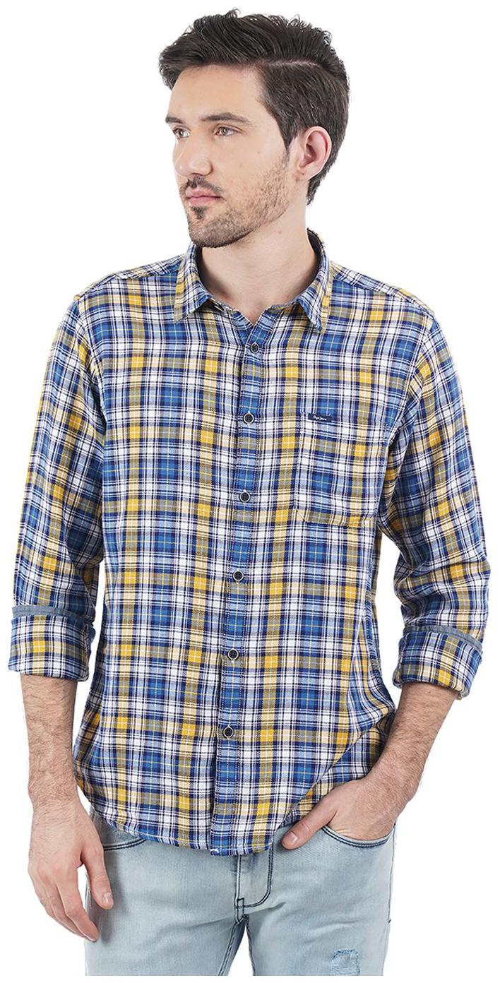 

Pepe Jeans Men Multi Checked Regular Fit Casual Shirt