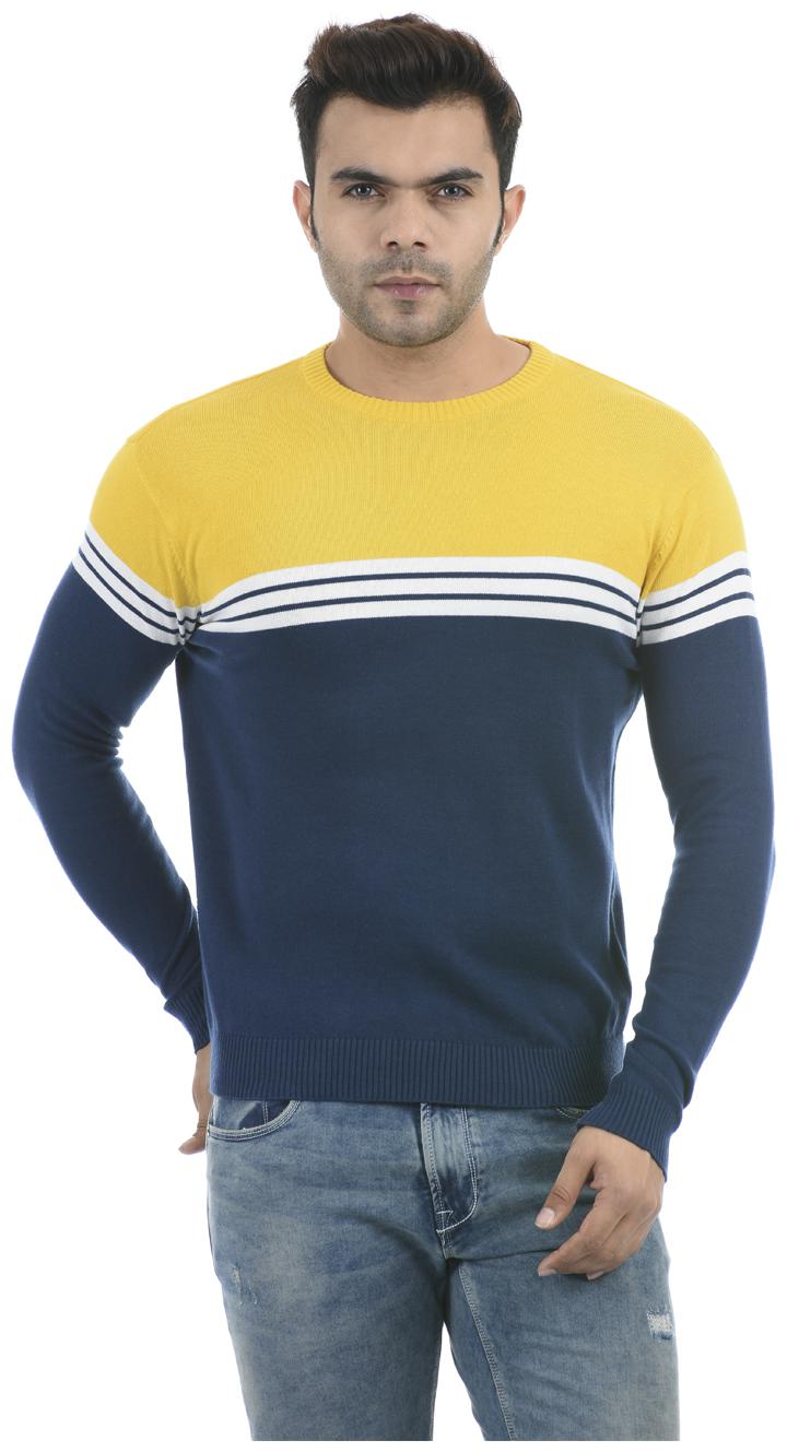 

Pepe Jeans Men Blue Round neck Pullover