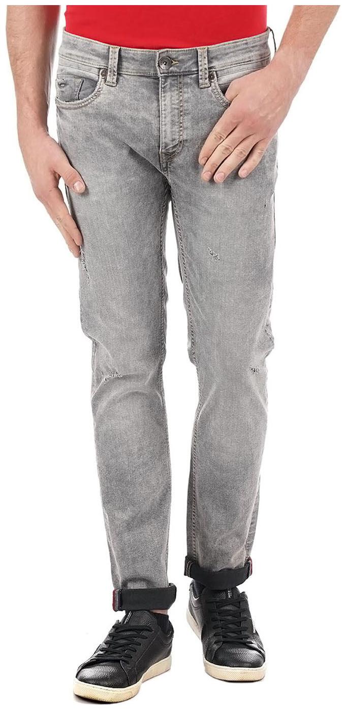 

Pepe Jeans Men Grey Slim Fit Jeans