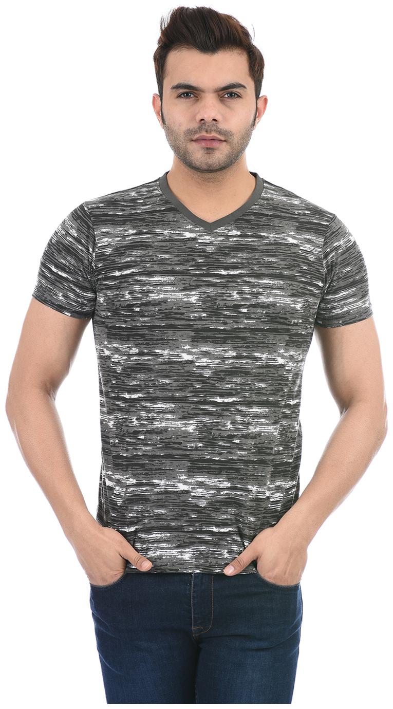 

Pepe Jeans Men Green Regular fit Cotton Blend V neck T-Shirt - Pack Of 1