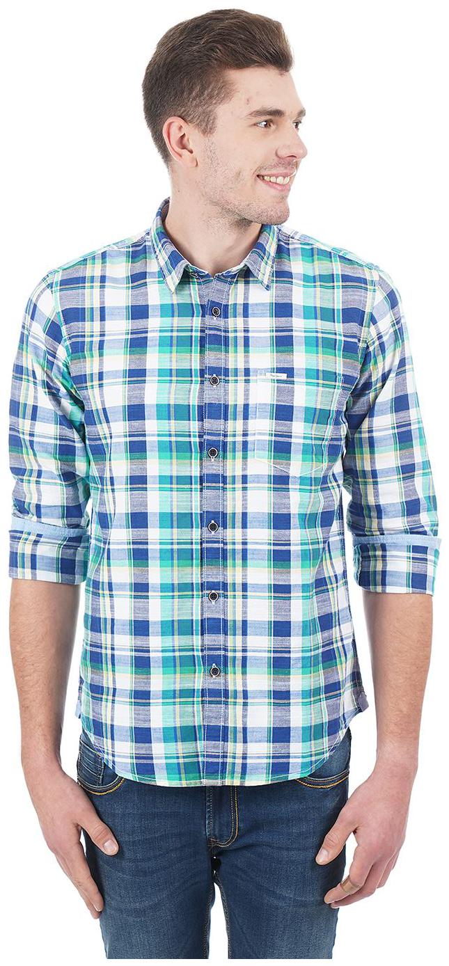 

Pepe Jeans Men Multi Checked Regular Fit Casual Shirt
