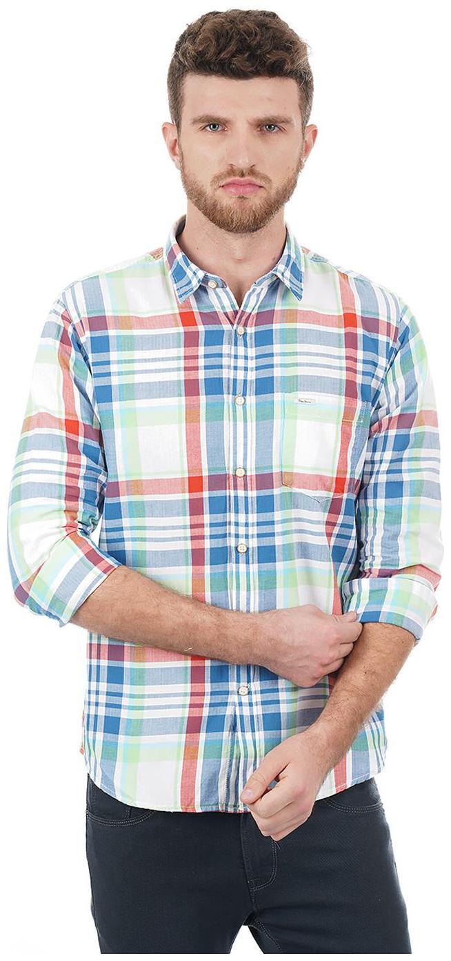 

Pepe Jeans Men Multi Checked Regular Fit Casual Shirt