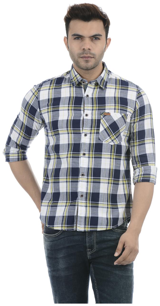 

Pepe Jeans Men Multi Checked Regular Fit Casual Shirt