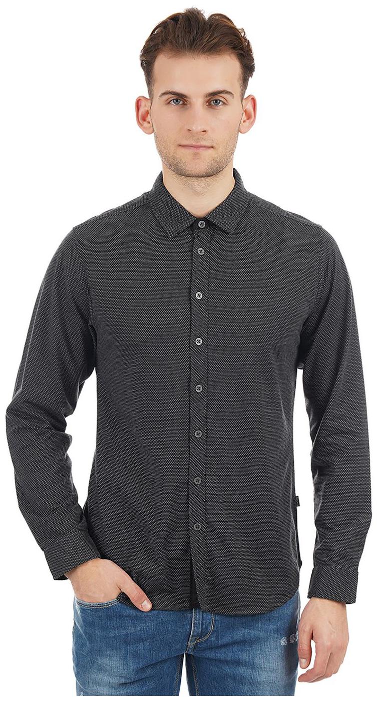 

Pepe Jeans Men Black Solid Slim Fit Casual Shirt