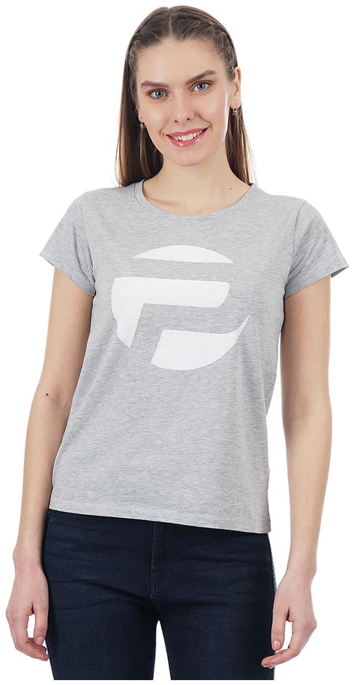 

Pepe Jeans Women Grey Regular fit Round neck Cotton T shirt