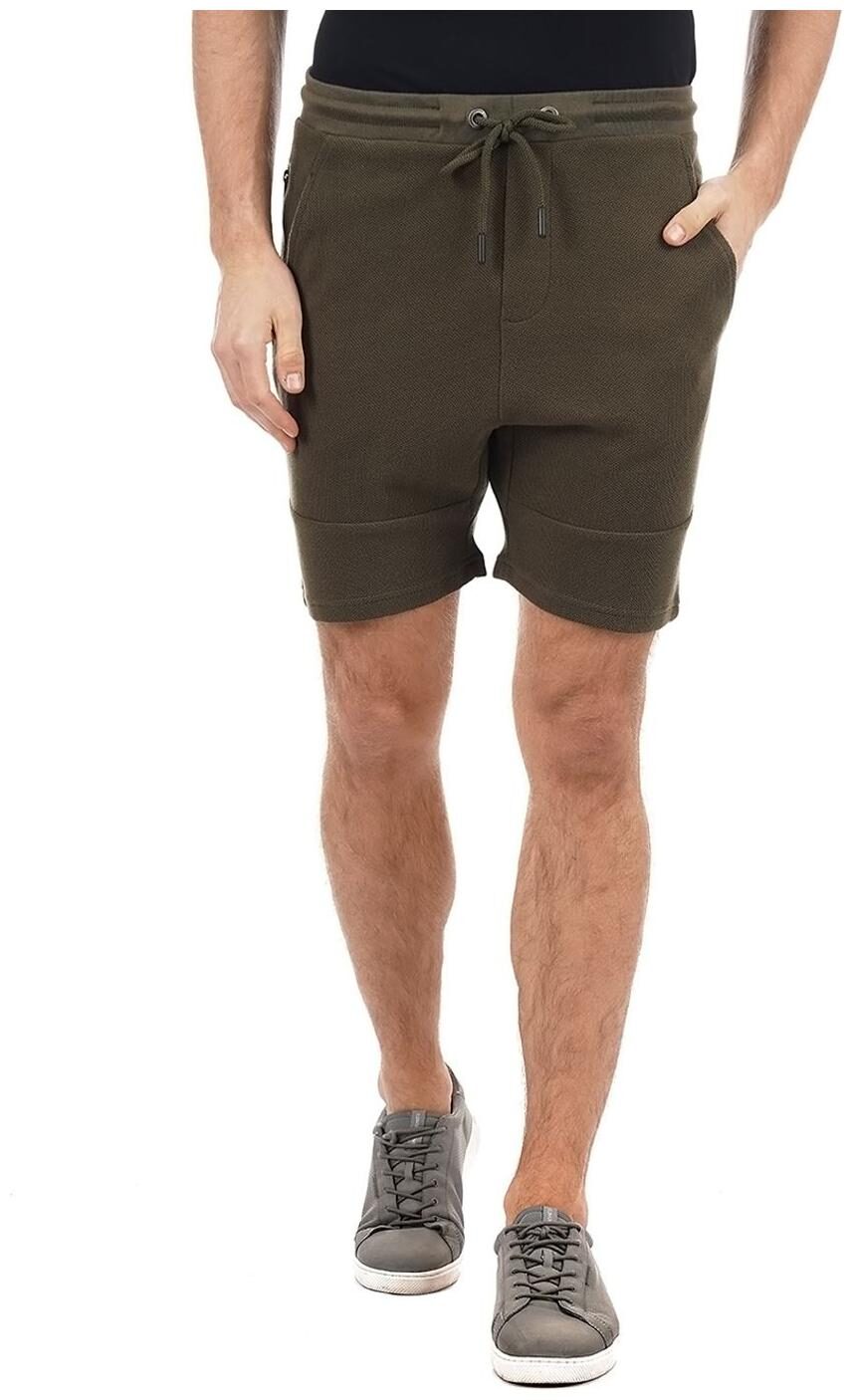 

Pepe Jeans Men Green Slim Fit Regular Shorts