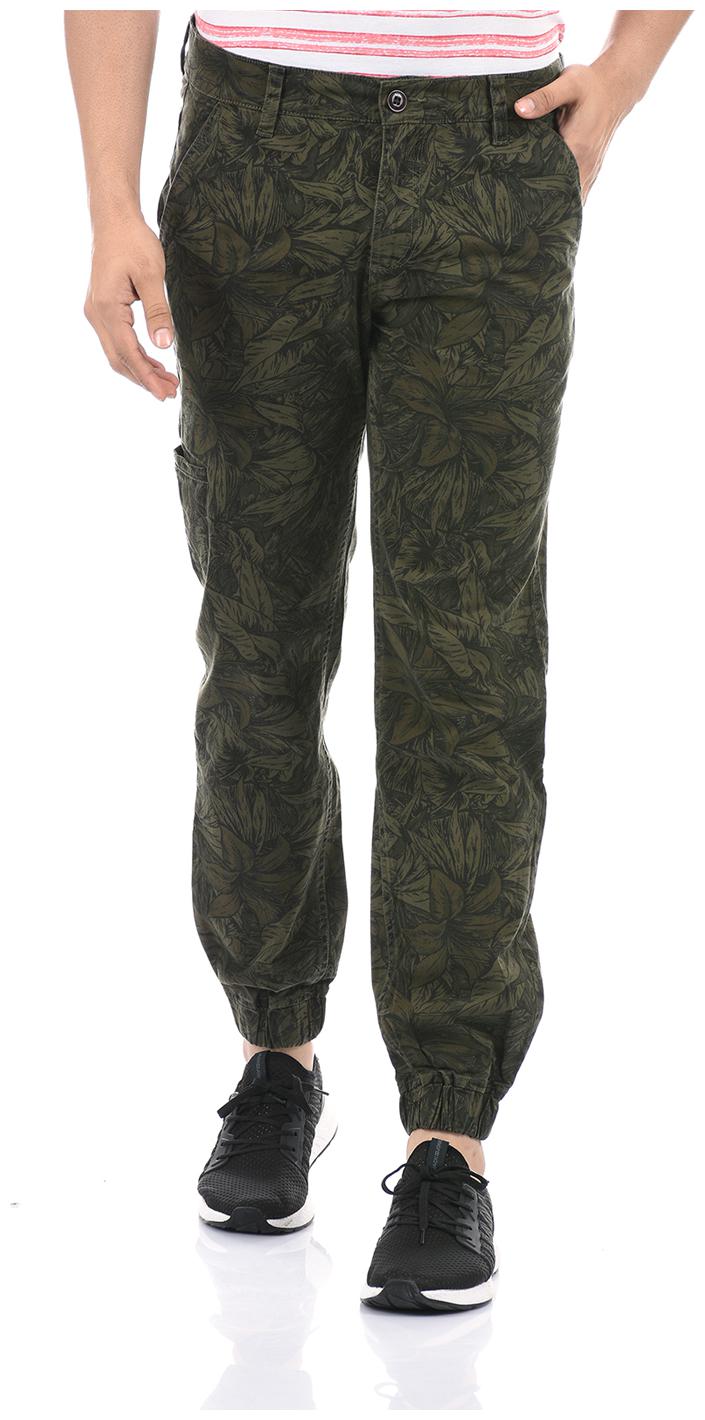

Pepe Jeans Men Green Printed Regular fit Joggers