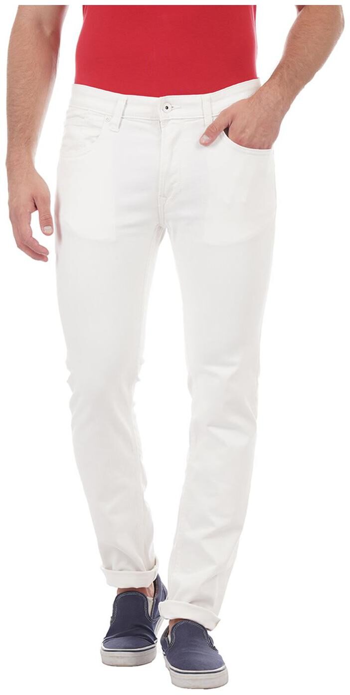 

Pepe Jeans Men White Slim Fit Jeans