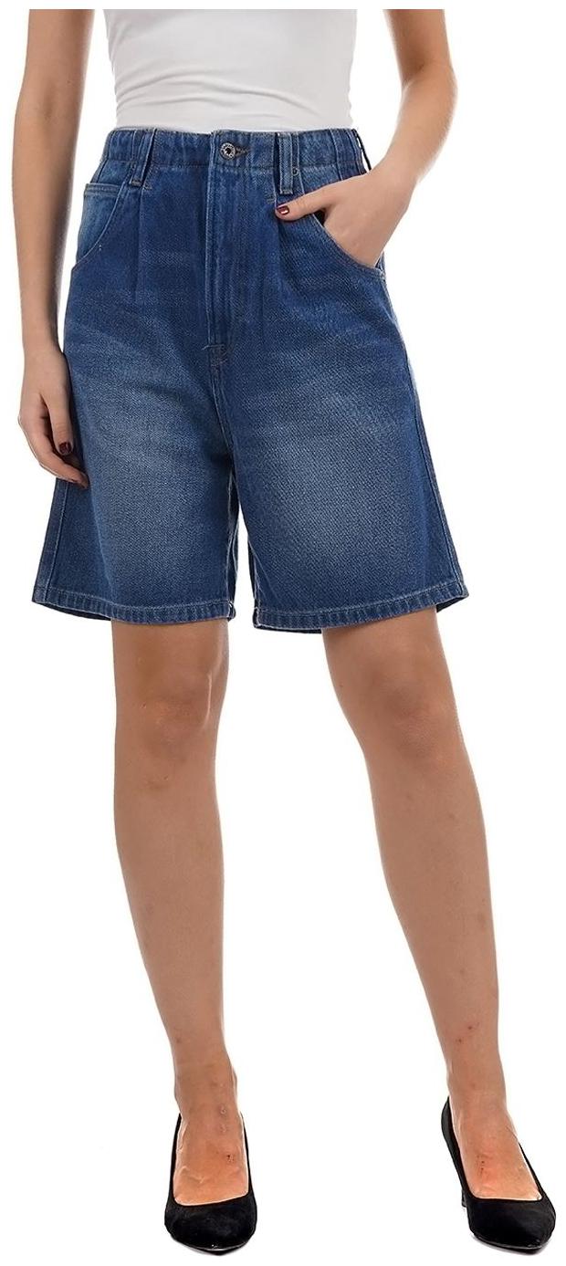 

Pepe Jeans Women Solid Regular shorts - Blue