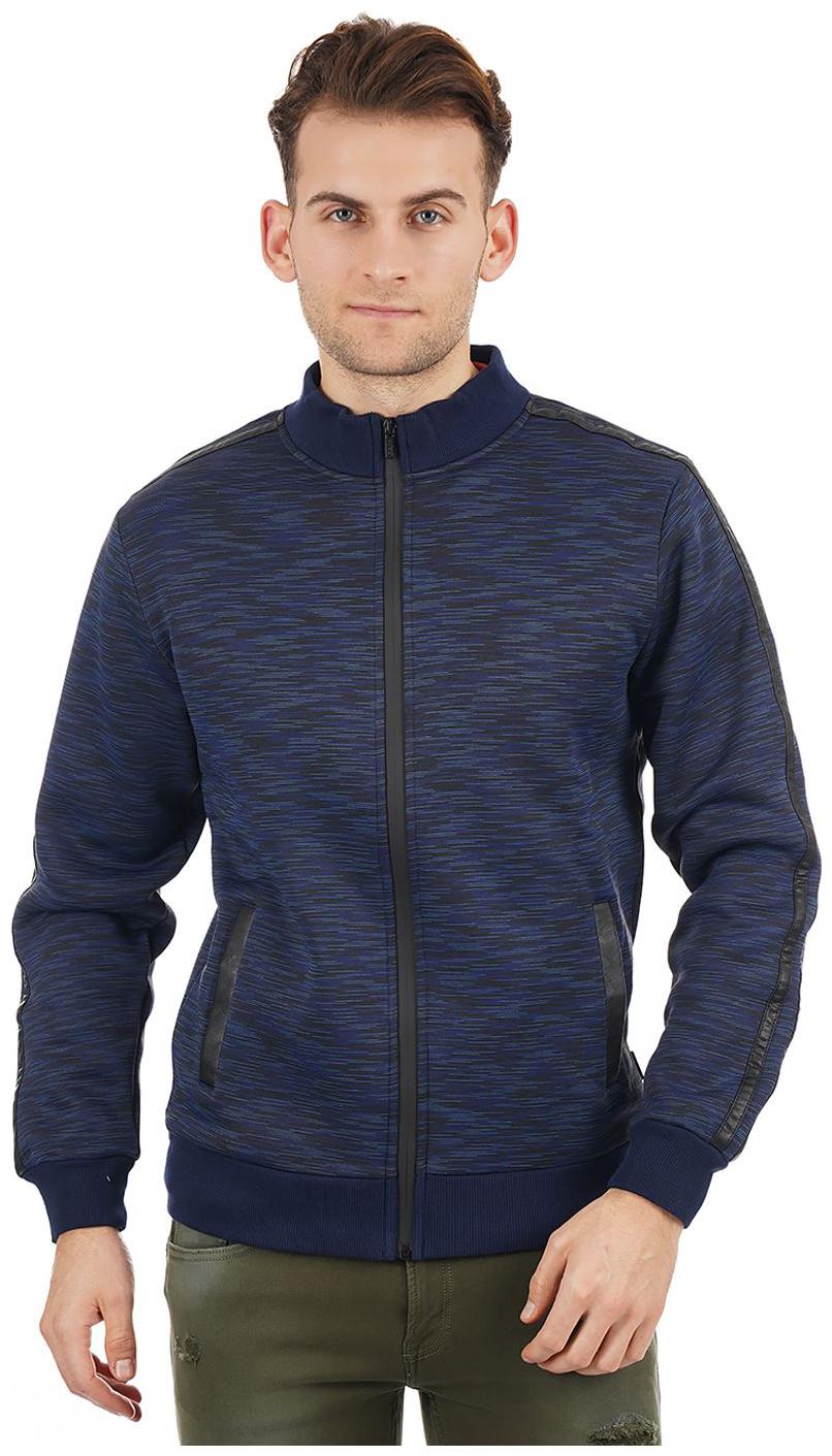 

Pepe Jeans Fleece Solid Navy Blue Sweatshirt For Men