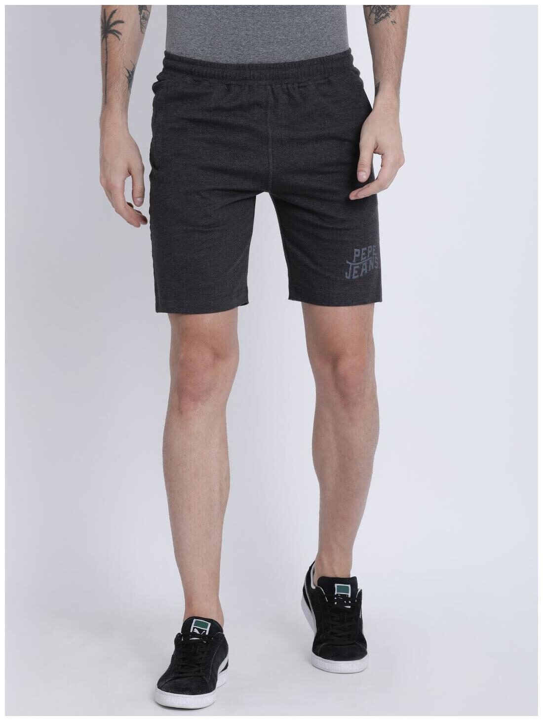 

Pepe Jeans London Men Grey Regular Fit Regular Shorts