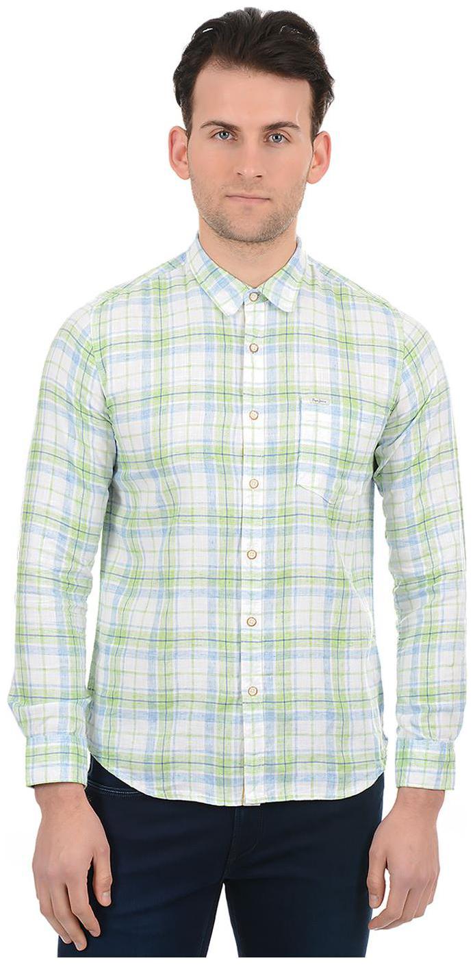 

Pepe Jeans Men Multi Checked Regular Fit Casual Shirt
