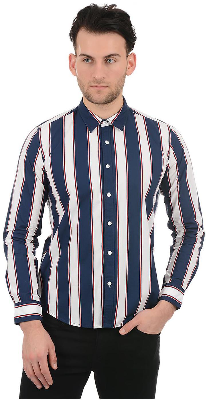 

Pepe Jeans Men Multi Vertical Stripes Regular Fit Casual Shirt