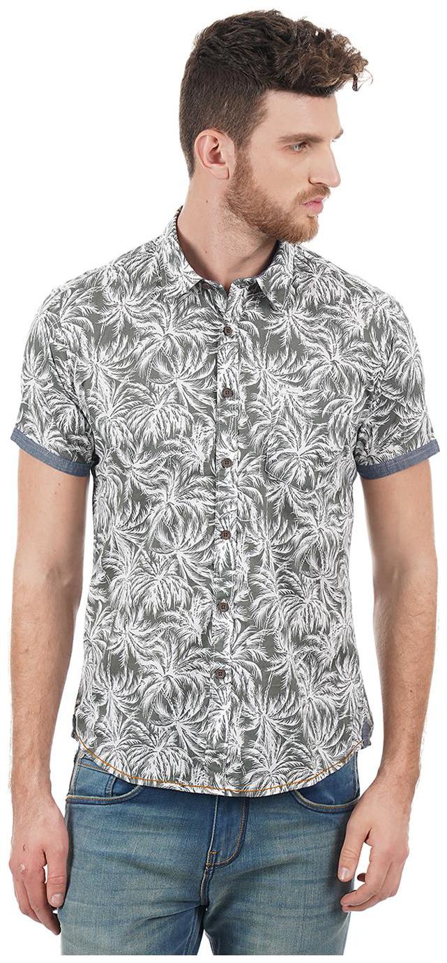 

Pepe Jeans Men Multi Floral Regular Fit Casual Shirt