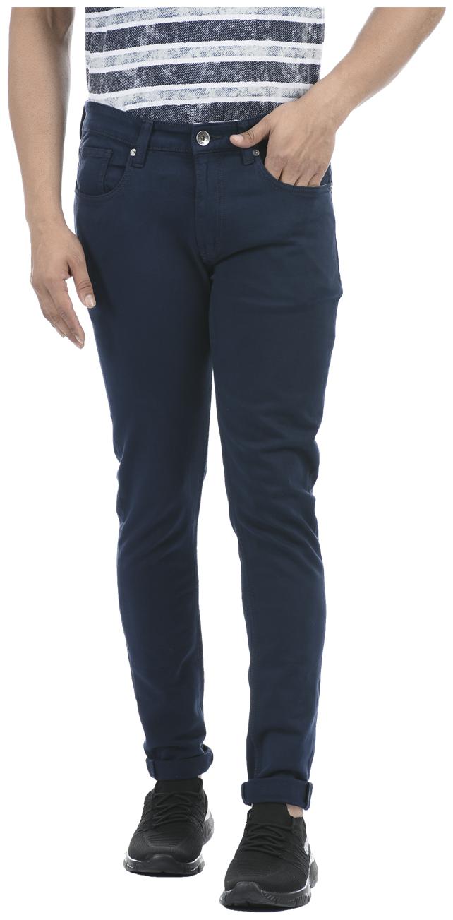

Pepe Jeans Men Navy Blue Super Skinny Fit Jeans