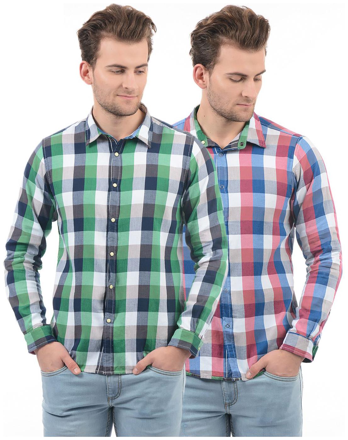 

Pepe Jeans Men Multi Checked Regular Fit Casual Shirt