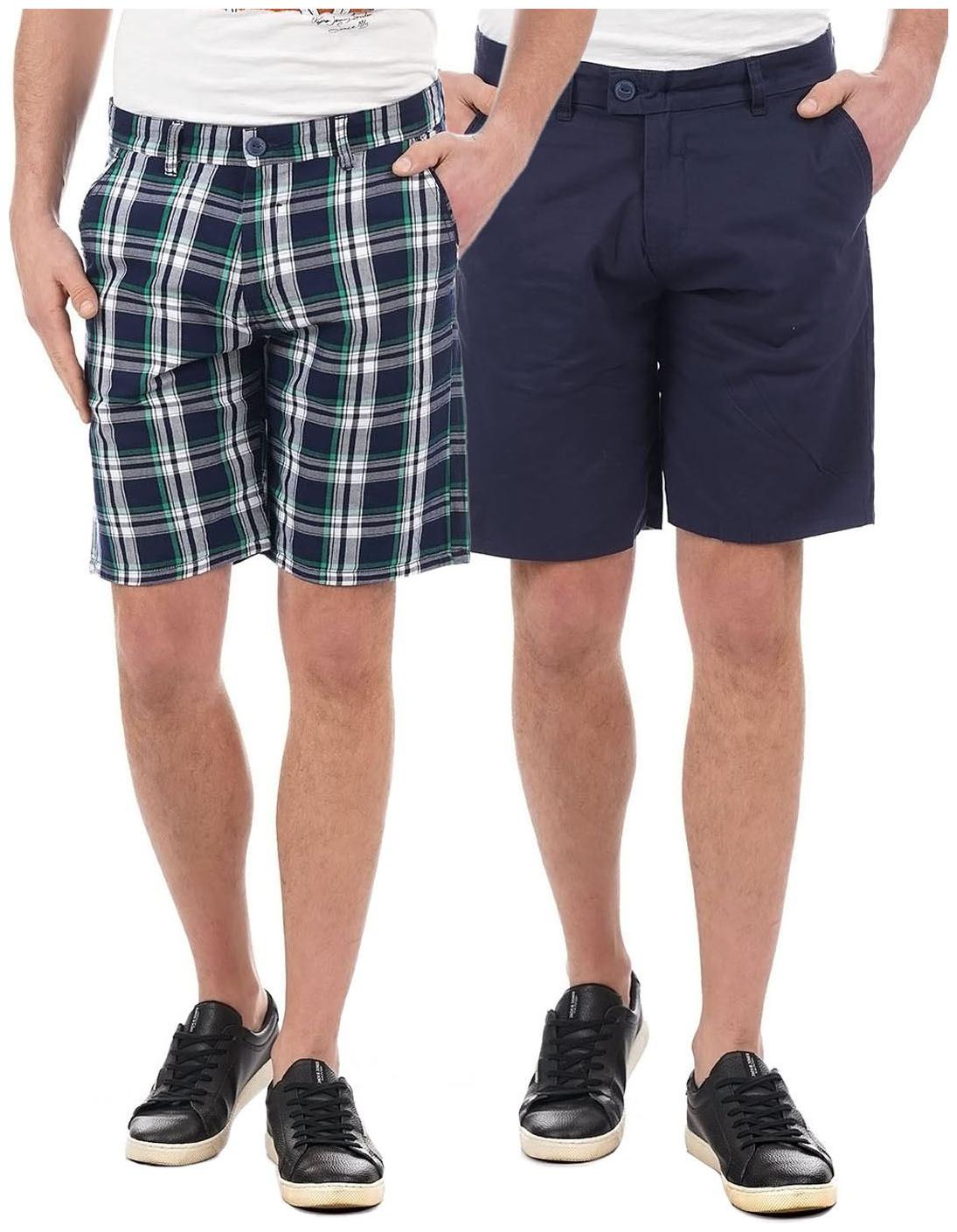 

Pepe Jeans Men Multi Slim Fit Regular Shorts