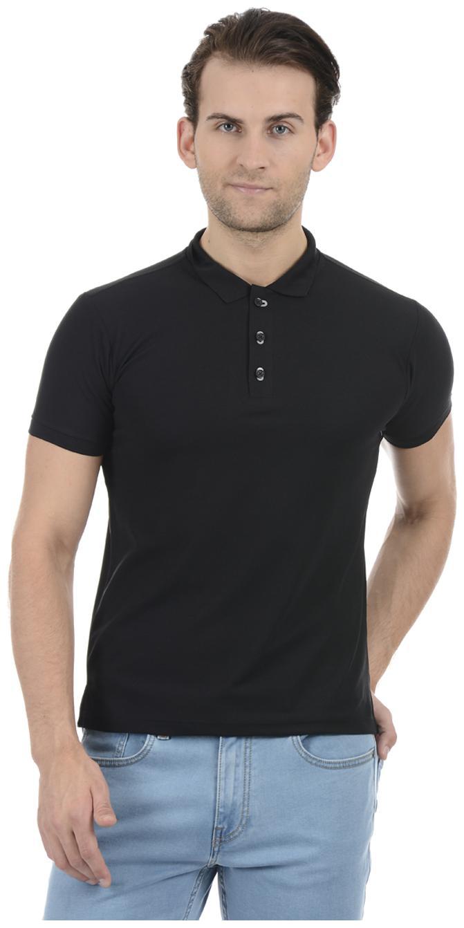 

Pepe Jeans Men Black Regular fit Cotton Blend Polo collar T-Shirt - Pack Of 1
