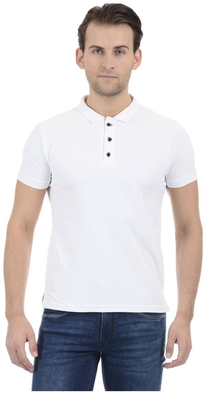 

Pepe Jeans Men White Regular fit Cotton Blend Polo collar T-Shirt - Pack Of 1
