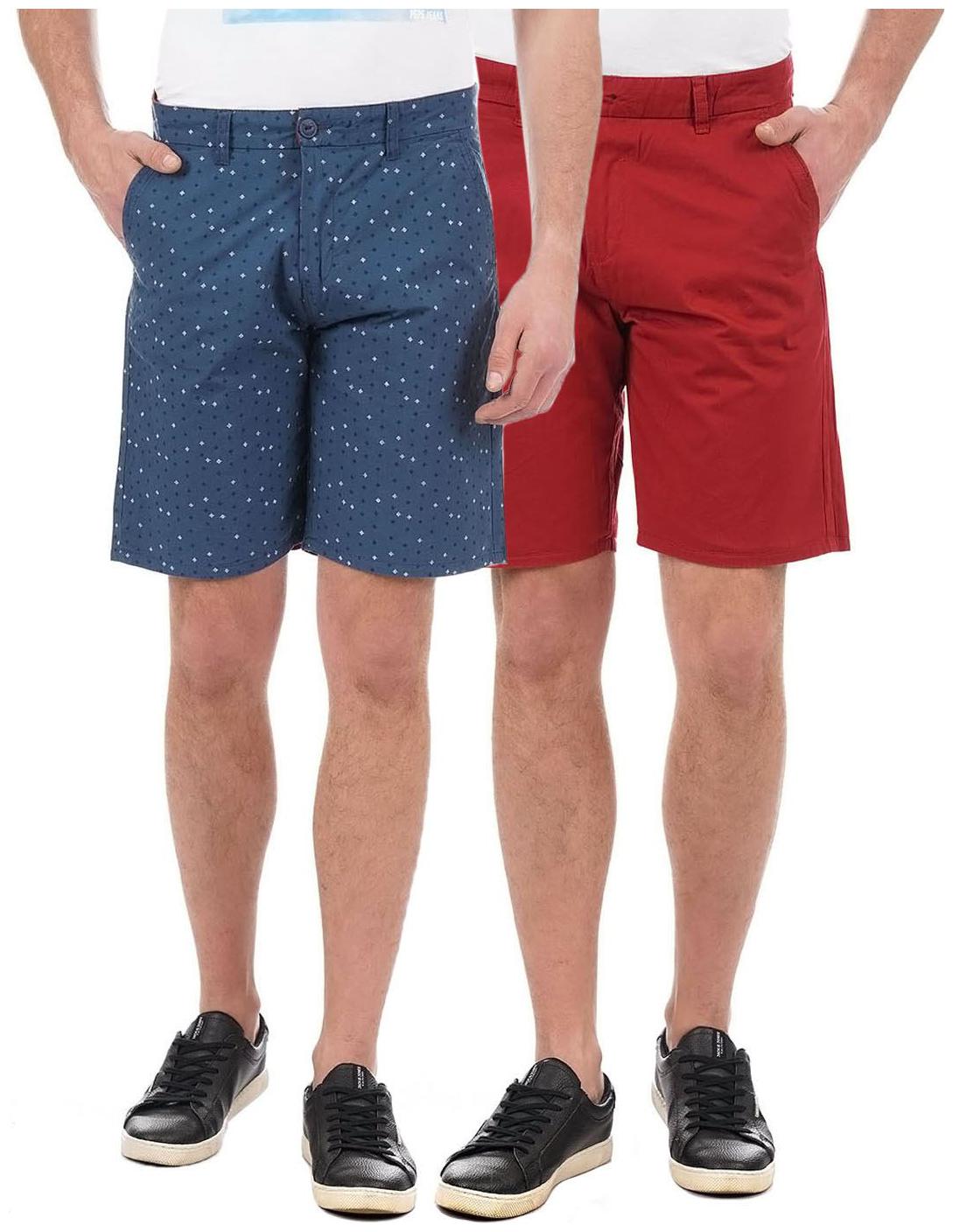 

Pepe Jeans Men Multi Slim Fit Regular Shorts