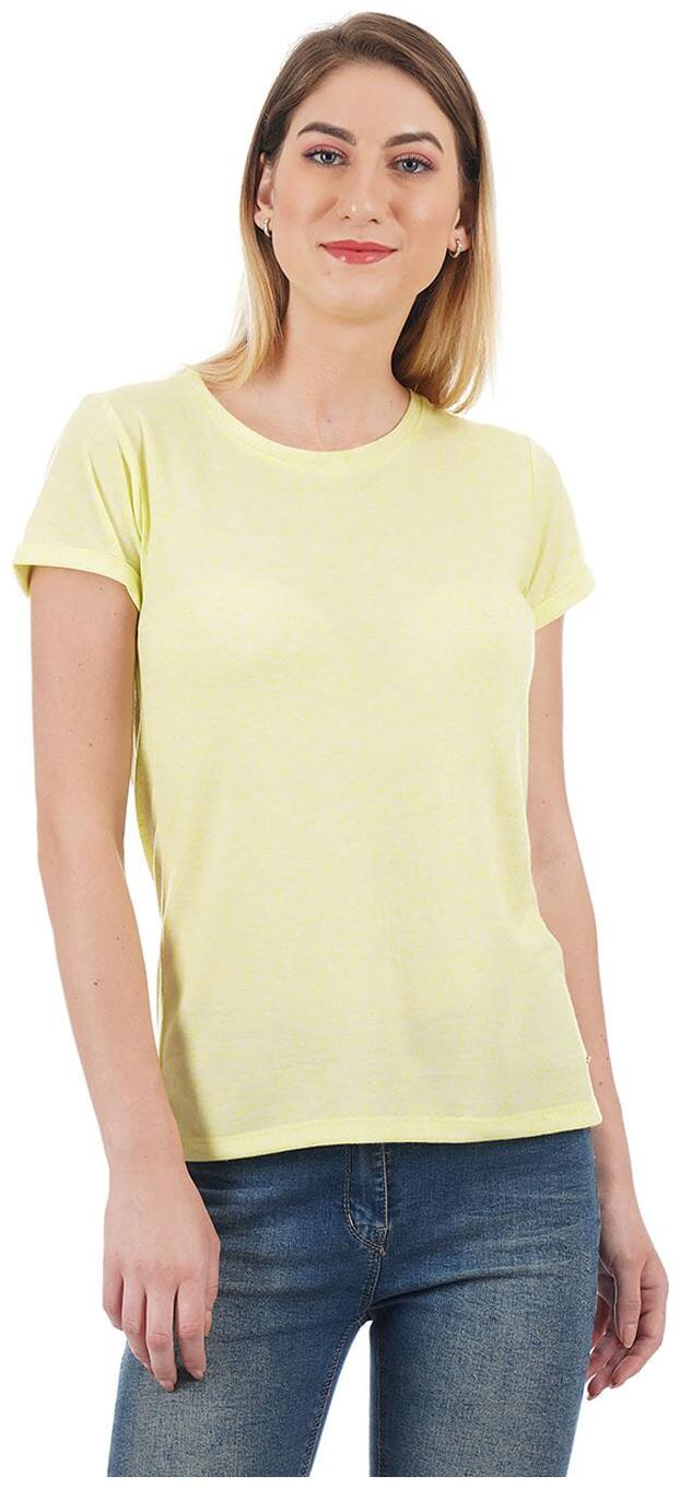 

Pepe Jeans Women Green Regular fit Round neck Polyester T shirt