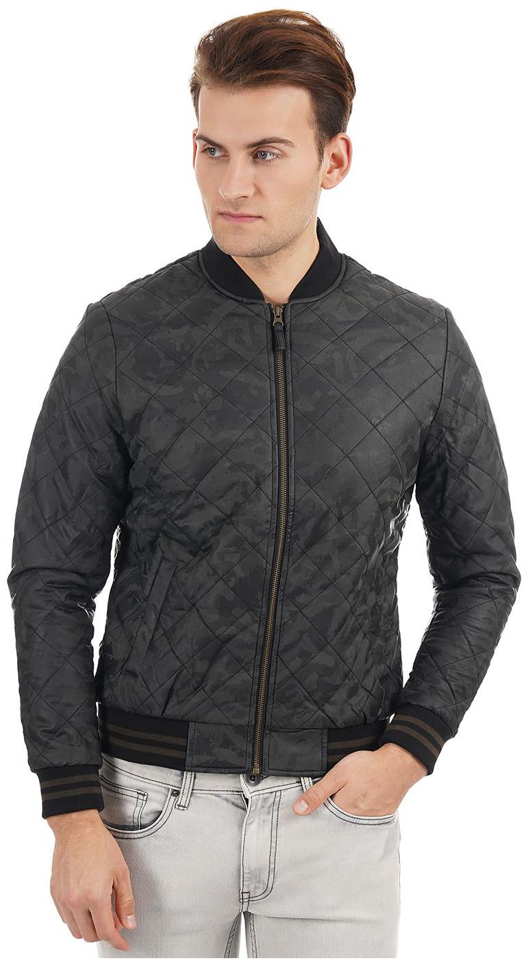 

Pepe Jeans Men Black Solid Bomber jacket